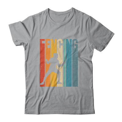 Fencing Vintage Design Art For Men Women Fencer Sports Shirt & Hoodie | siriusteestore