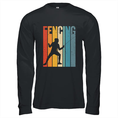 Fencing Vintage Design Art For Men Women Fencer Sports Shirt & Hoodie | siriusteestore