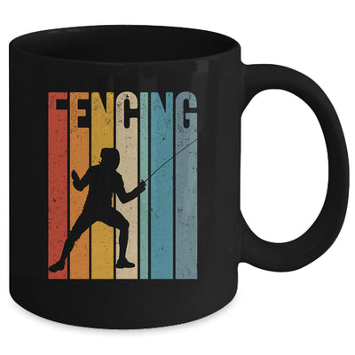 Fencing Vintage Design Art For Men Women Fencer Sports Mug | siriusteestore