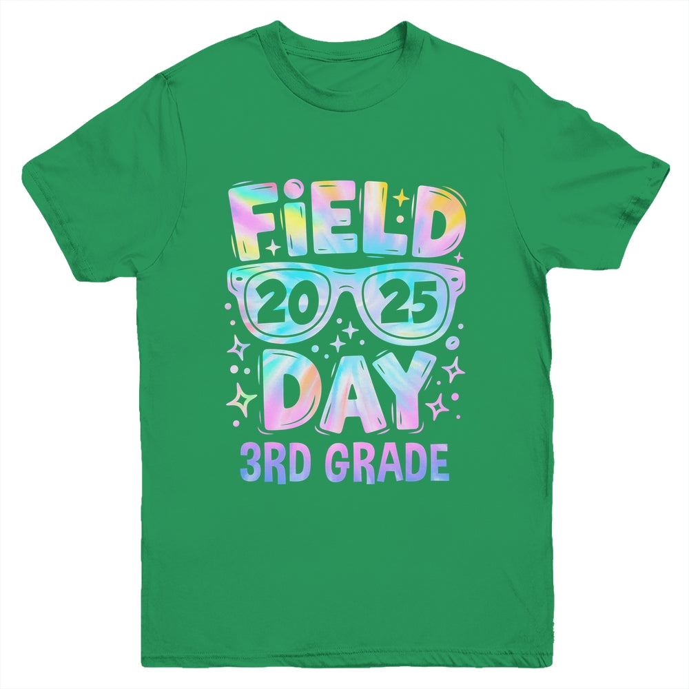Field Day 2025 3rd Grade School Trip Teacher Student Kids Youth Shirt | siriusteestore