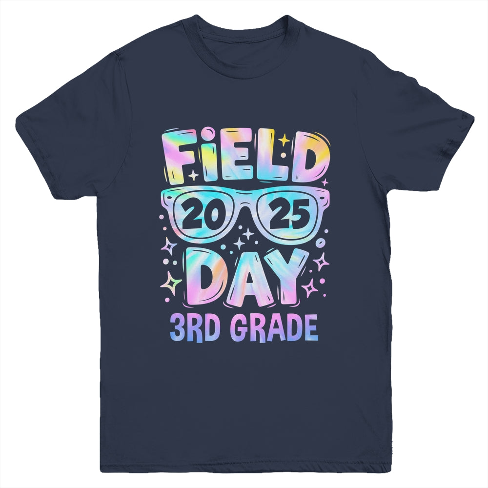 Field Day 2025 3rd Grade School Trip Teacher Student Kids Youth Shirt | siriusteestore