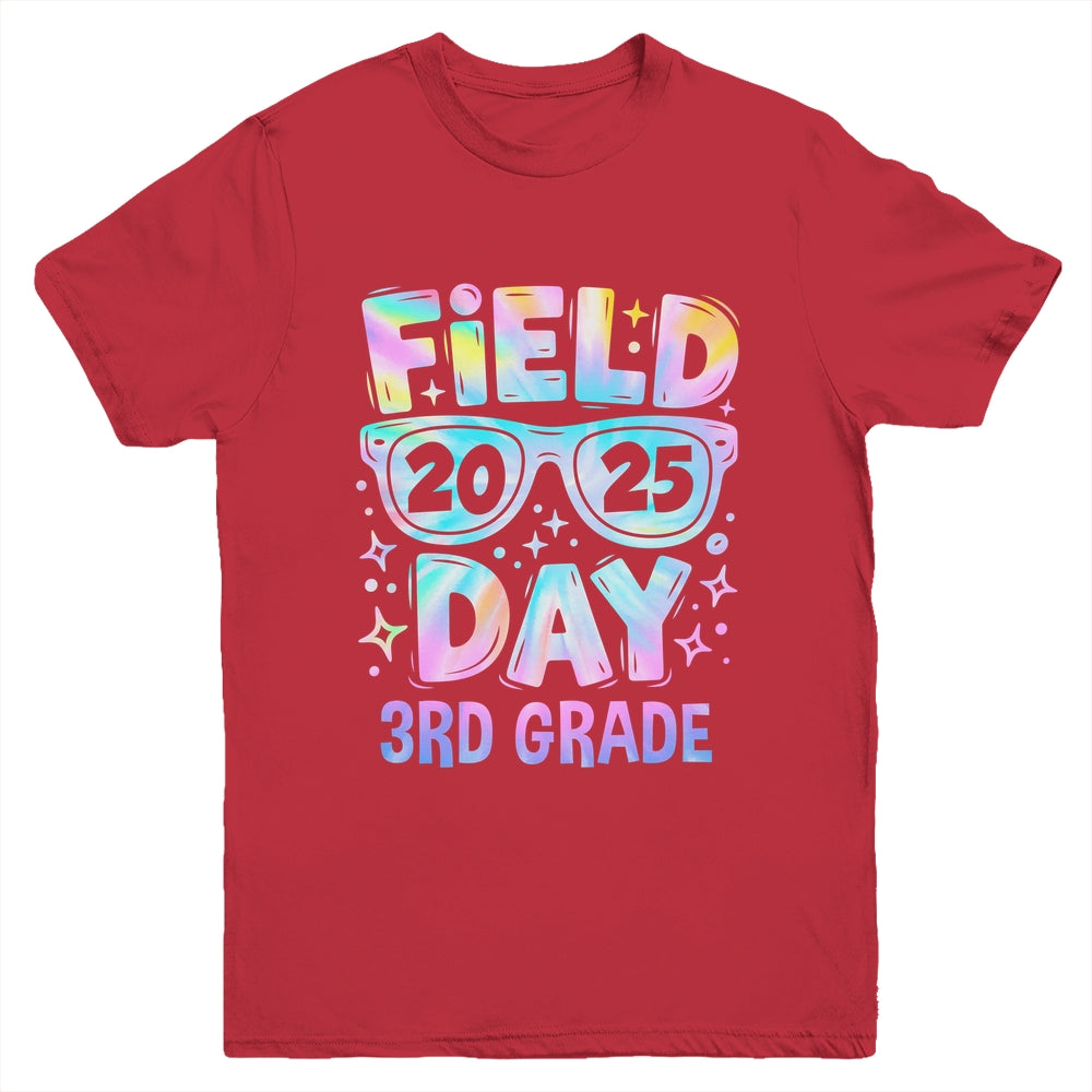 Field Day 2025 3rd Grade School Trip Teacher Student Kids Youth Shirt | siriusteestore