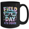 Field Day 2025 4th Grade School Trip Teacher Student Kids Mug | siriusteestore