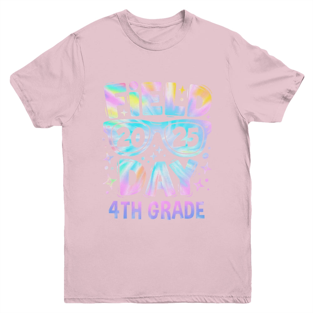 Field Day 2025 4th Grade School Trip Teacher Student Kids Youth Shirt | siriusteestore
