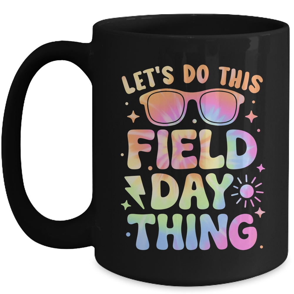 Field Day Activities Tie Dye Filed Day Teacher Kids Boy Girl Mug | siriusteestore