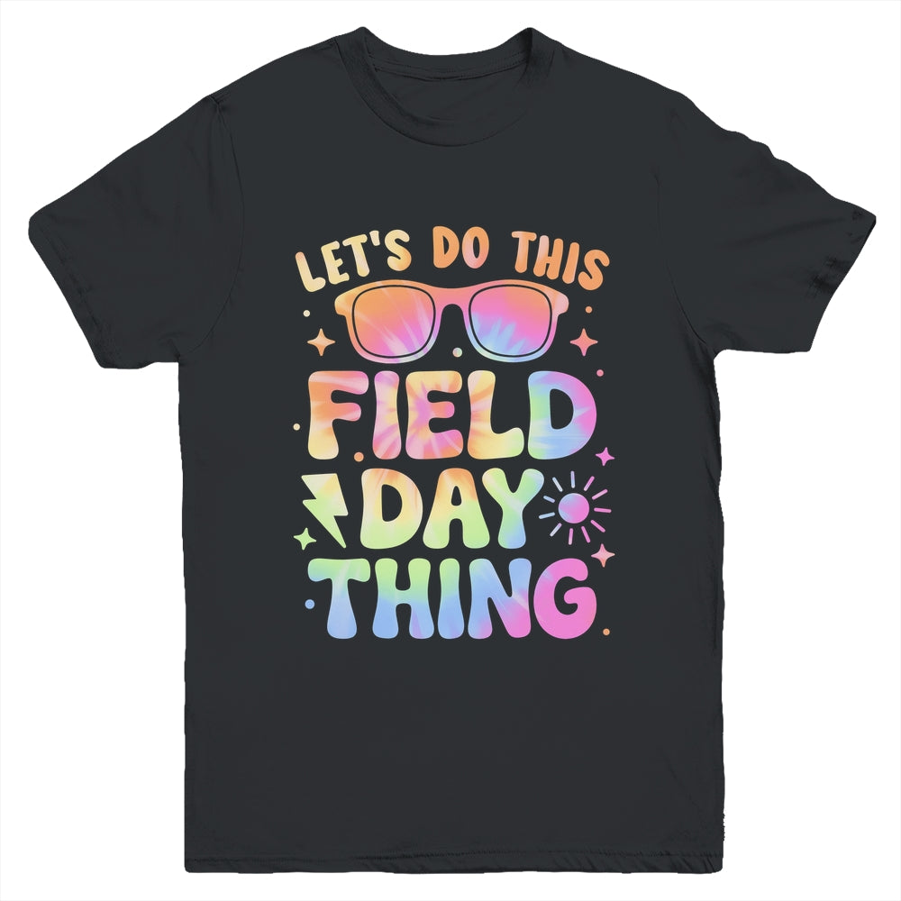 Field Day Activities Tie Dye Filed Day Teacher Kids Boy Girl Youth Shirt | siriusteestore