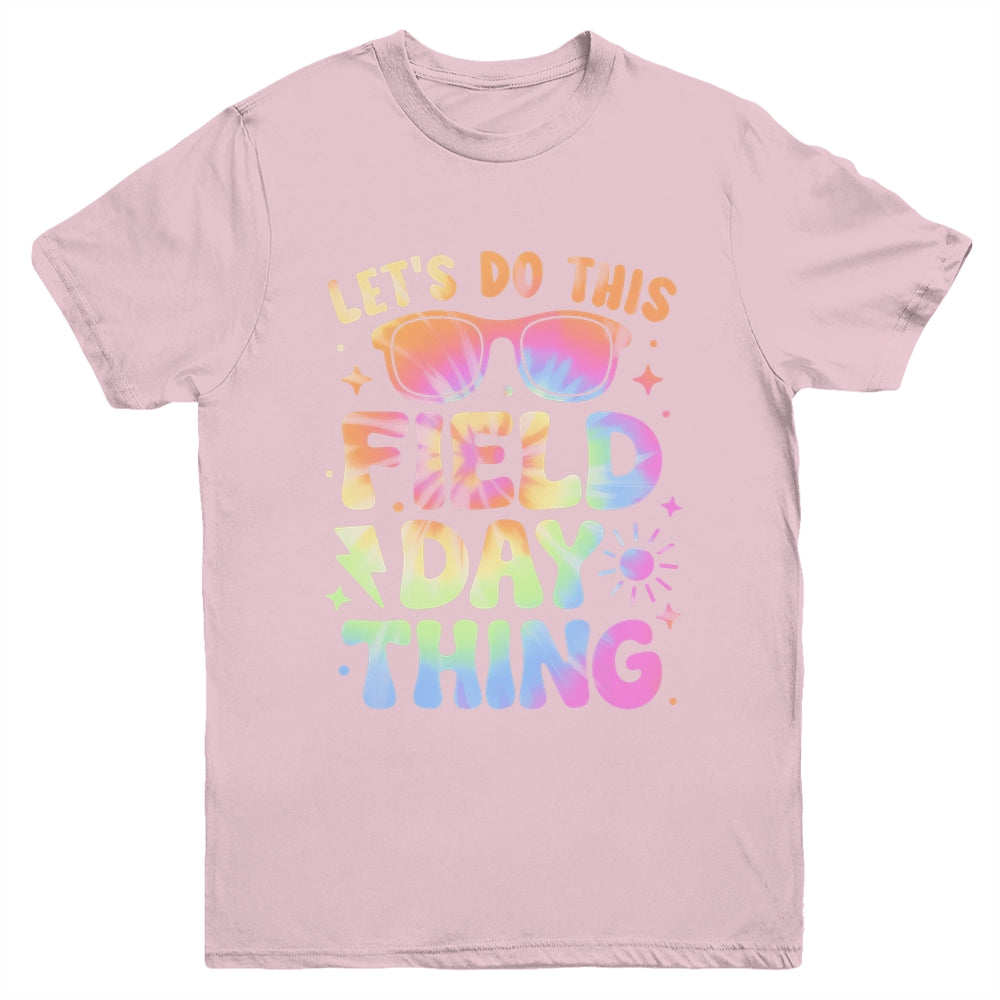 Field Day Activities Tie Dye Filed Day Teacher Kids Boy Girl Youth Shirt | siriusteestore
