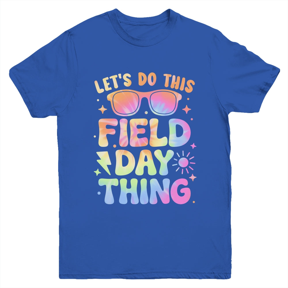 Field Day Activities Tie Dye Filed Day Teacher Kids Boy Girl Youth Shirt | siriusteestore