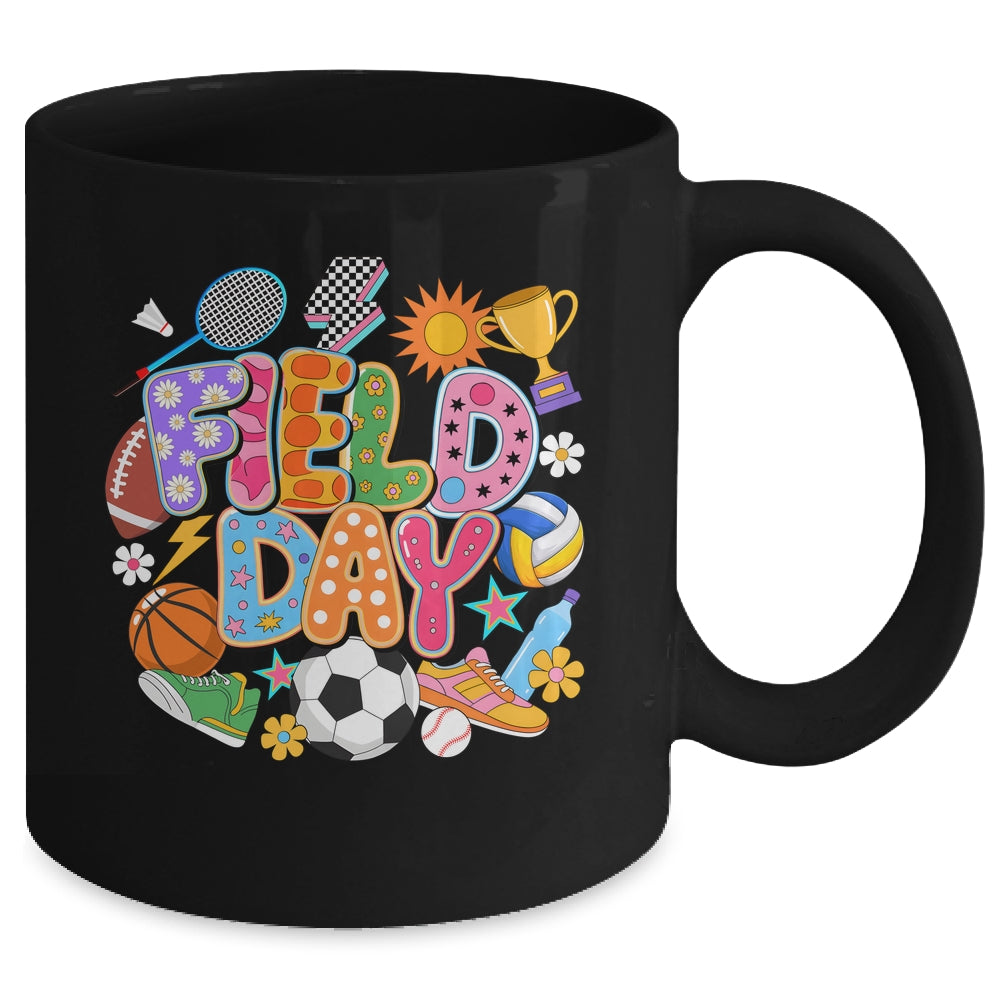 Field Day Fun Day Let The Games Begin Teacher Kids Trip Mug | siriusteestore