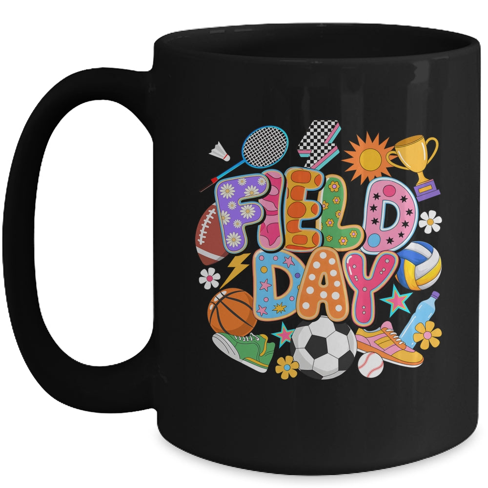 Field Day Fun Day Let The Games Begin Teacher Kids Trip Mug | siriusteestore