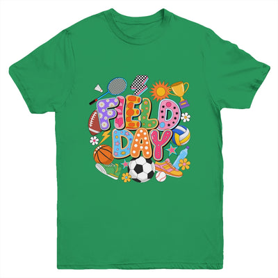 Field Day Fun Day Let The Games Begin Teacher Kids Trip Youth Shirt | siriusteestore