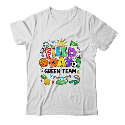 Field Day Green Team Funny For Kids Teacher Field Day Games Shirt & Hoodie | siriusteestore