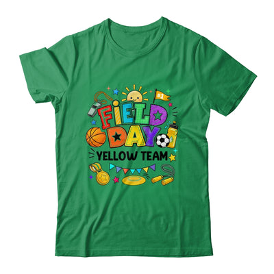 Field Day Yellow Team Funny For Kids Teacher Field Day Games Shirt & Hoodie | siriusteestore