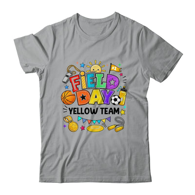 Field Day Yellow Team Funny For Kids Teacher Field Day Games Shirt & Hoodie | siriusteestore
