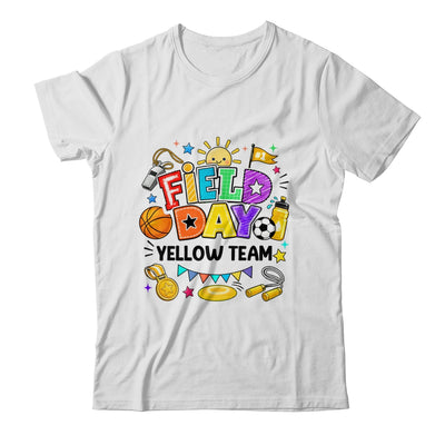 Field Day Yellow Team Funny For Kids Teacher Field Day Games Shirt & Hoodie | siriusteestore