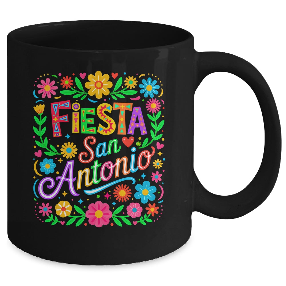 Fiesta San Antonio Texas Cinco De Mayo Lets Fiesta Squad Mug | siriusteestore