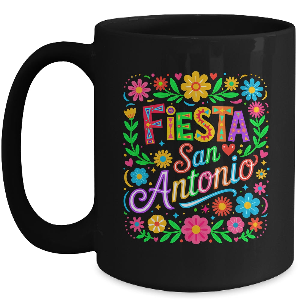 Fiesta San Antonio Texas Cinco De Mayo Lets Fiesta Squad Mug | siriusteestore