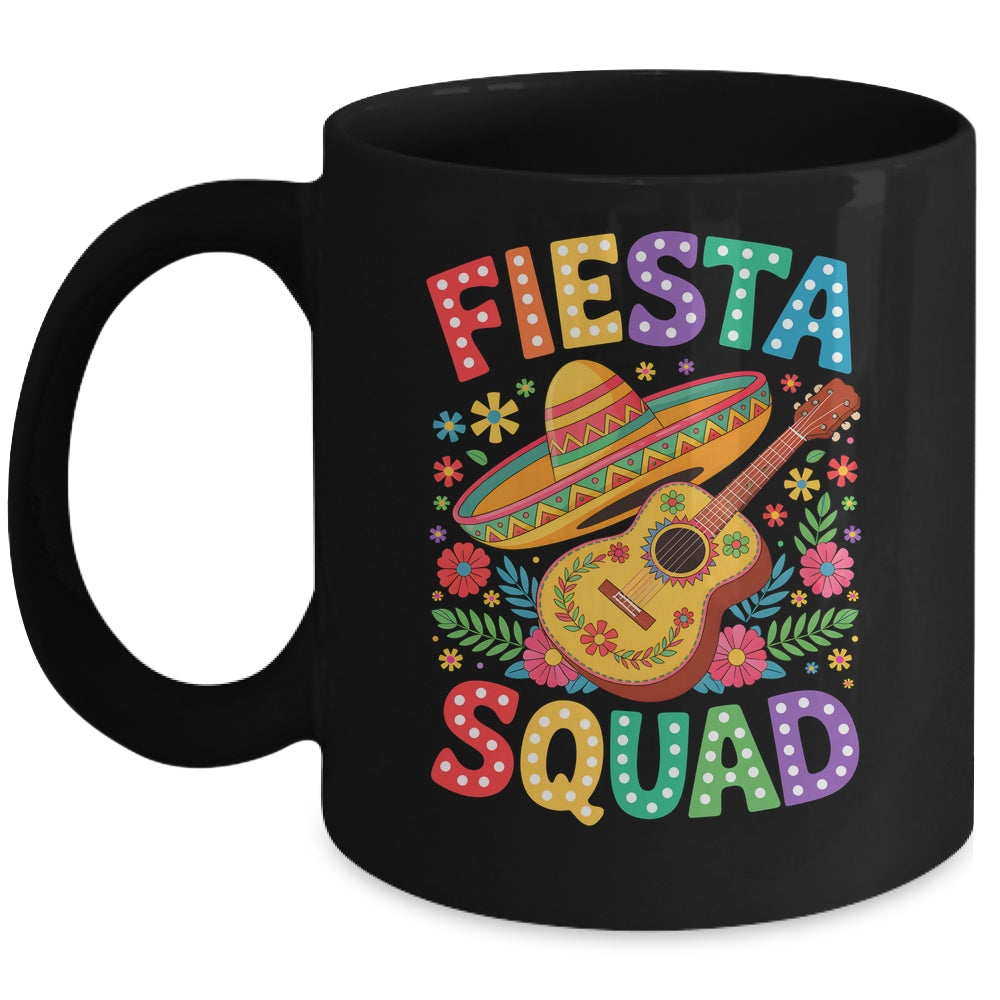 Fiesta Squad Cinco De Mayo Let's Fiesta Mexican Men Women Mug | siriusteestore