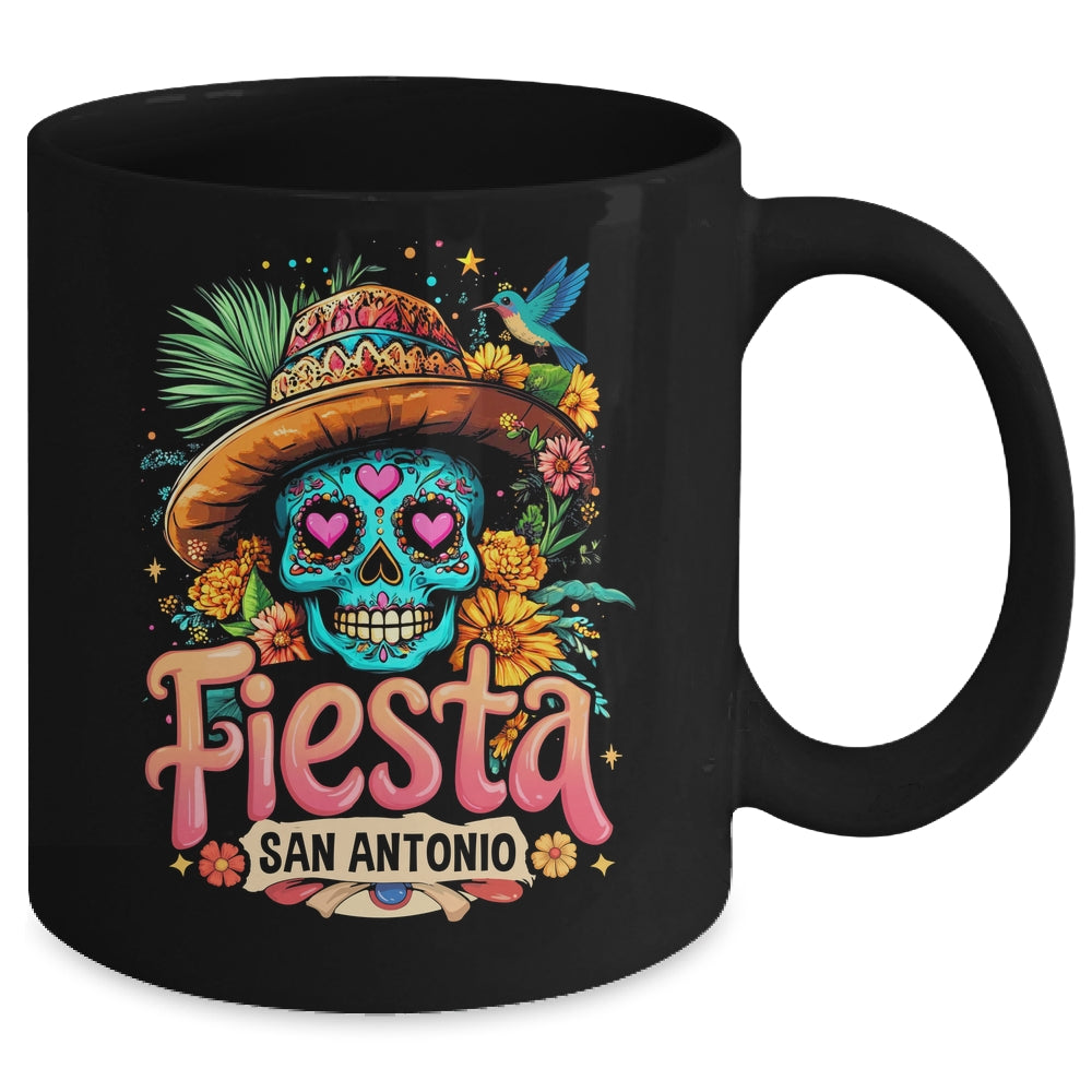 Fiesta Squad San Antonio Cinco De Mayo Lets Fiesta Texas Mug | siriusteestore