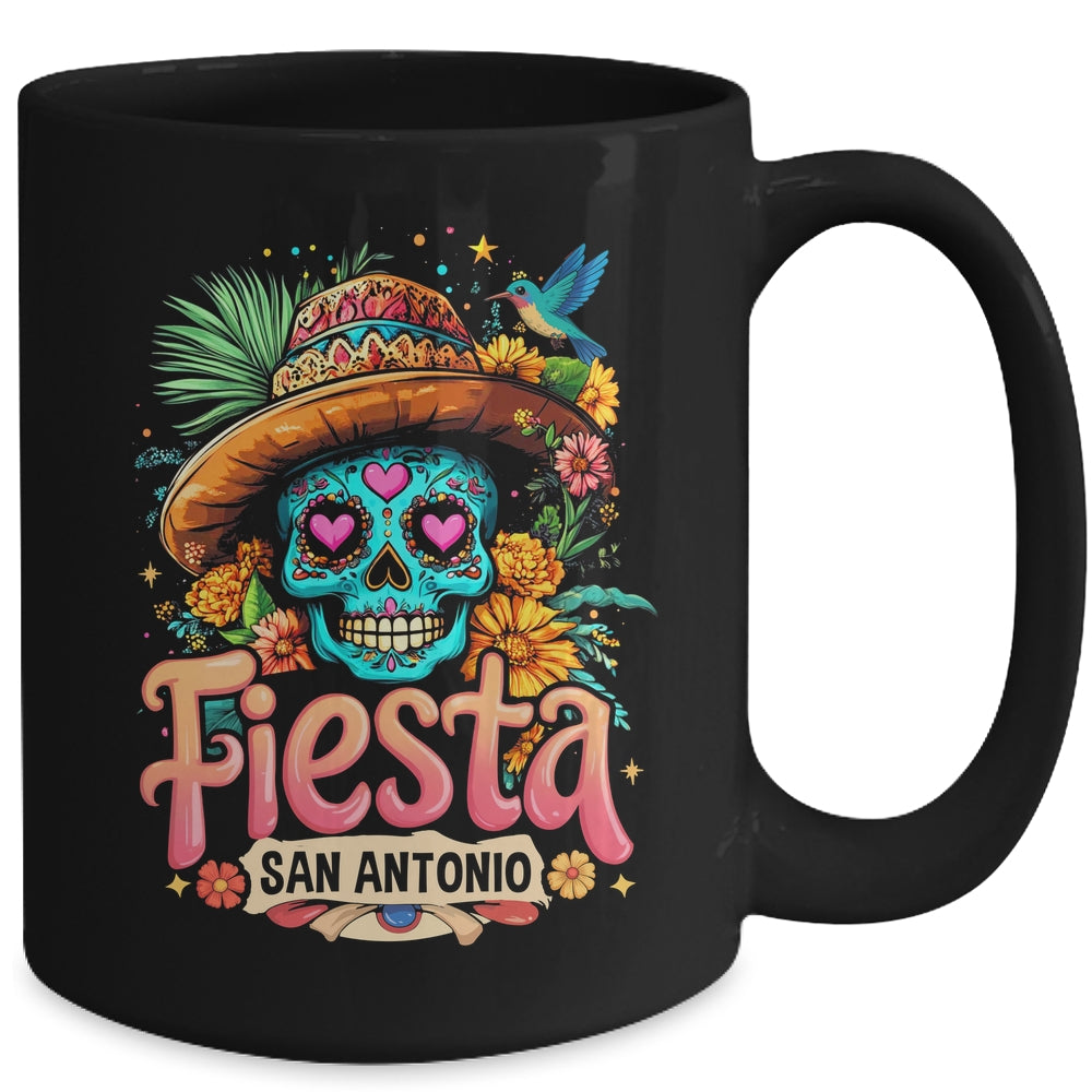 Fiesta Squad San Antonio Cinco De Mayo Lets Fiesta Texas Mug | siriusteestore