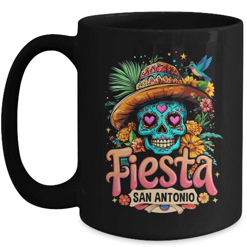 Fiesta Squad San Antonio Cinco De Mayo Lets Fiesta Texas Mug | siriusteestore