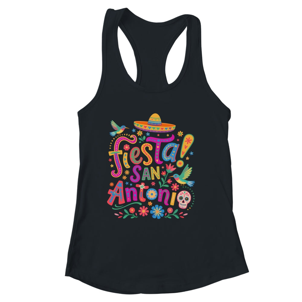 Fiesta Squad San Antonio Texas Cinco De Mayo Lets Fiesta Shirt & Tank Top | siriusteestore