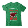 First Christmas As Nana Red Plaid Bear Santa Hat 2025 Shirt & Sweatshirt | siriusteestore