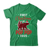 First Christmas As Pop Pop Red Plaid Bear Santa Hat 2025 Shirt & Sweatshirt | siriusteestore