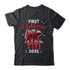 First Christmas As Titi Red Plaid Bear Santa Hat 2025 Shirt & Sweatshirt | siriusteestore