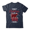 First Christmas As Titi Red Plaid Bear Santa Hat 2025 Shirt & Sweatshirt | siriusteestore