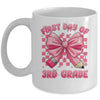 First Day Of 3rd Grade Coquette Back To School Girls Kids Mug | siriusteestore