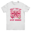 First Day Of 6th Grade Coquette Back To School Girls Kids Youth Shirt | siriusteestore