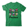 First Day Preschool Teacher Leopard Pencil Back To School Shirt & Hoodie | siriusteestore