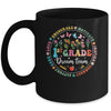 First Grade Dream Team Back To School Teacher Flower Mug | siriusteestore
