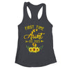 First Time Aunt Est 2025 Sunflower Promoted To Aunt Shirt & Tank Top | siriusteestore