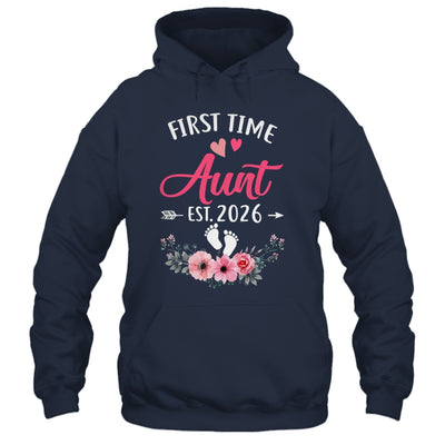 First Time Aunt Promoted To Aunt Est 2026 Mothers Day Shirt & Tank Top | siriusteestore