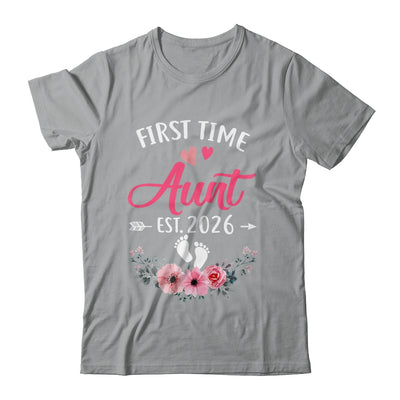 First Time Aunt Promoted To Aunt Est 2027 Mothers Day Shirt & Tank Top | siriusteestore