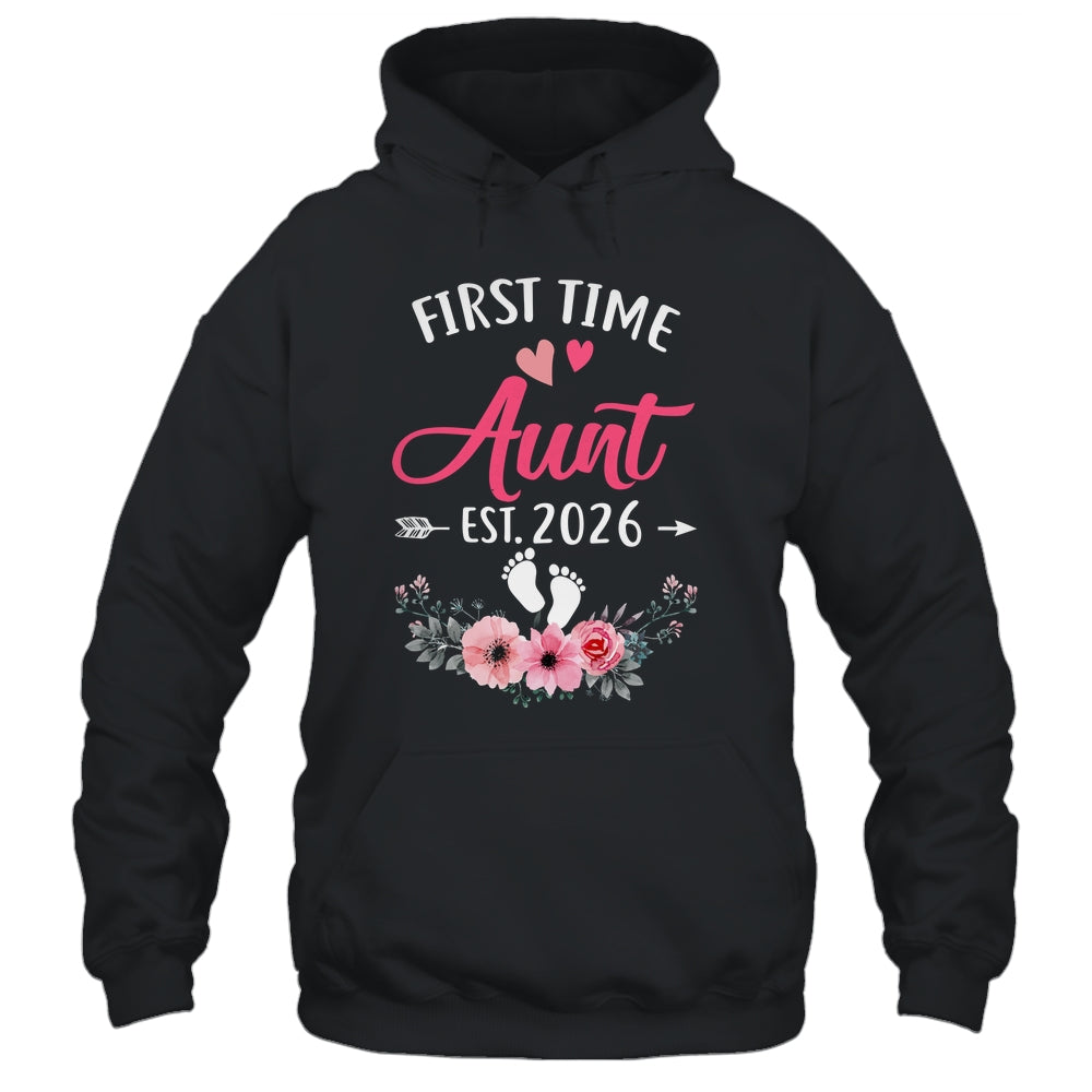First Time Aunt Promoted To Aunt Est 2027 Mothers Day Shirt & Tank Top | siriusteestore