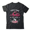 First Time Auntie Promoted To Auntie Est 2025 Mothers Day Shirt & Hoodie | siriusteestore