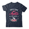 First Time Auntie Promoted To Auntie Est 2025 Mothers Day Shirt & Hoodie | siriusteestore