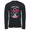First Time Auntie Promoted To Auntie Est 2025 Mothers Day Shirt & Hoodie | siriusteestore