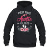 First Time Auntie Promoted To Auntie Est 2025 Mothers Day Shirt & Hoodie | siriusteestore