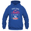 First Time Auntie Promoted To Auntie Est 2026 Mothers Day Shirt & Tank Top | siriusteestore