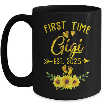First Time Gigi Est 2025 Sunflower Promoted To Gigi Mug | siriusteestore