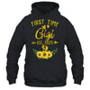 First Time Gigi Est 2025 Sunflower Promoted To Gigi Shirt & Tank Top | siriusteestore