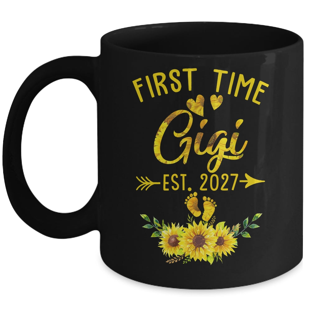 First Time Gigi Est 2027 Sunflower Promoted To Gigi Mug | siriusteestore