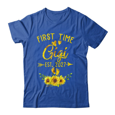 First Time Gigi Est 2027 Sunflower Promoted To Gigi Shirt & Tank Top | siriusteestore