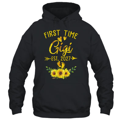 First Time Gigi Est 2027 Sunflower Promoted To Gigi Shirt & Tank Top | siriusteestore
