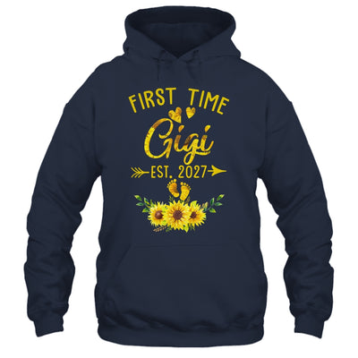 First Time Gigi Est 2027 Sunflower Promoted To Gigi Shirt & Tank Top | siriusteestore