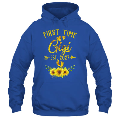 First Time Gigi Est 2027 Sunflower Promoted To Gigi Shirt & Tank Top | siriusteestore
